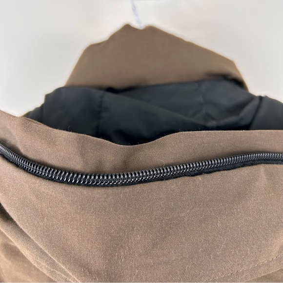 Canada Goose Chelsea Style Down Parka Women’s L Brown Arctic Program Made Canada - Picture 13 of 16